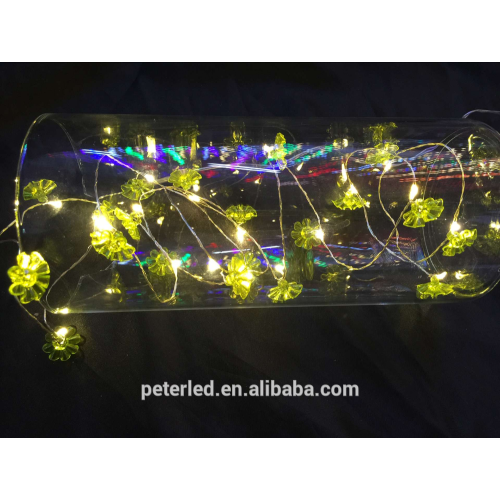 European Popular Sale Battery LED String Light with shapes for Holiday Decoration